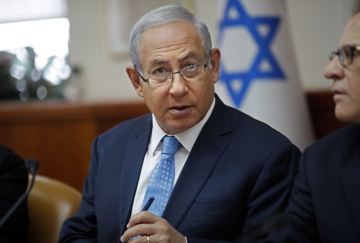 Benjamin Netanyahu, forsætisráðherra Ísrael.