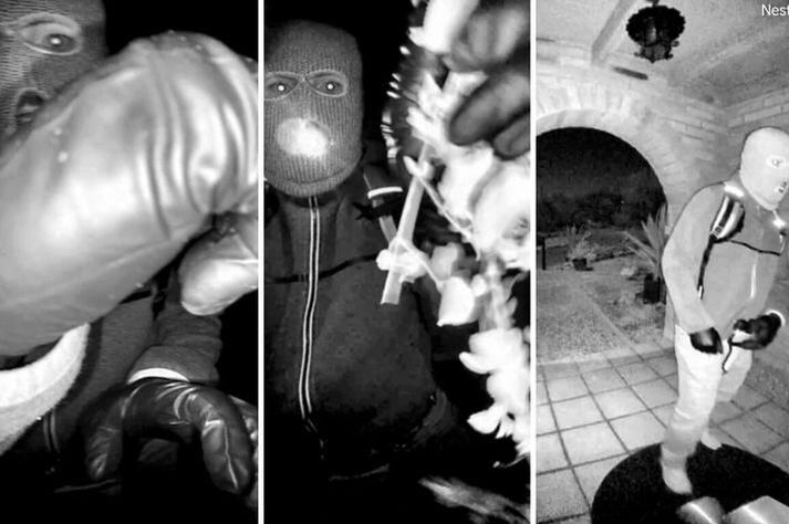 Vonast er til þess að birting myndanna leiði til þess að lögreglan komist á sporið.