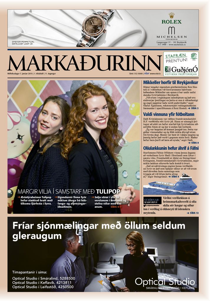 Nýjasta tölublað Markaðarins kom út í dag.