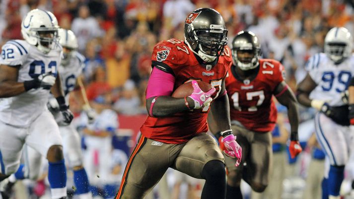 LeGarrette Blount í leiknum í gær.