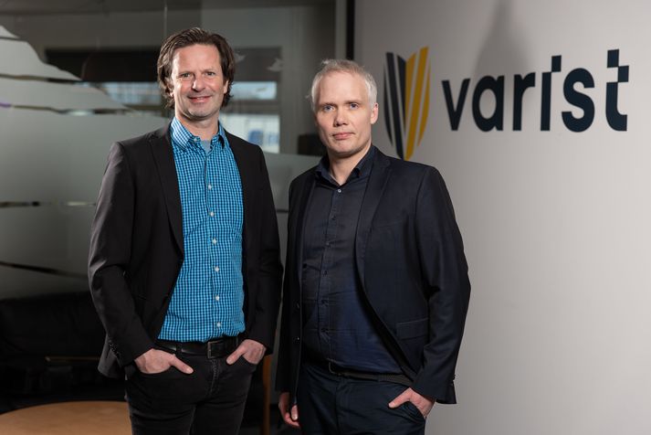 Siggi Pétursson, nýr vöruþróunarstjóri Varist, og Hallgrímur Björnsson, framkvæmdastjóri fyrirtækisins.