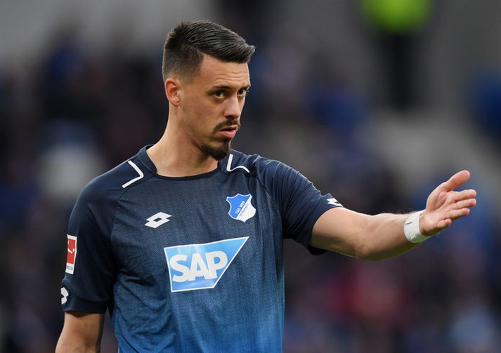 Sandro Wagner í leik með Hoffenheim.