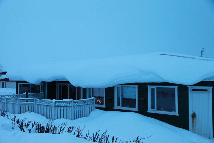 Fannfergið í dag.