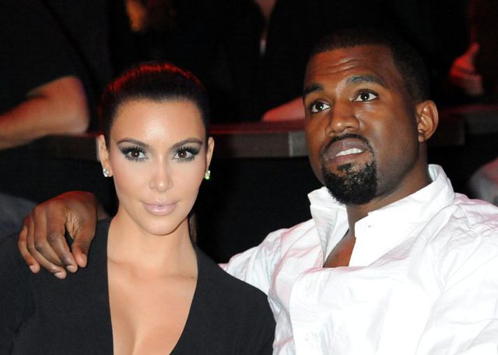 Kim og Kanye eru spennt fyrir frumburðinum