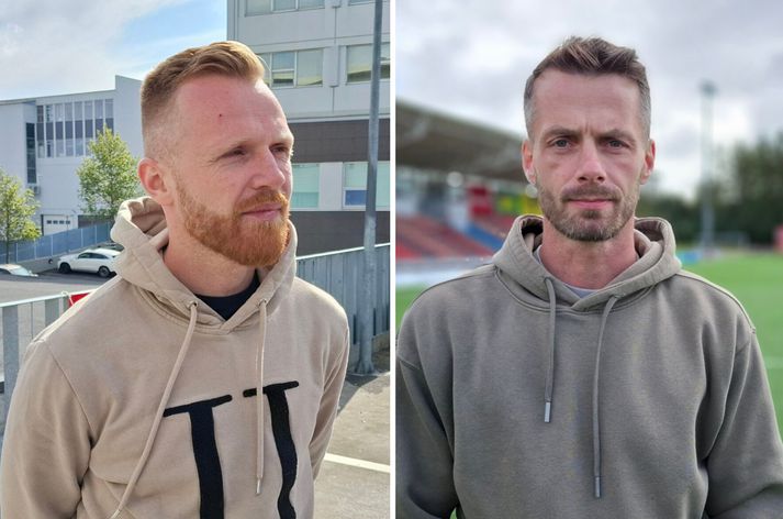Ragnar Bragi, til vinstri, og Sölvi Geir, til hægri.