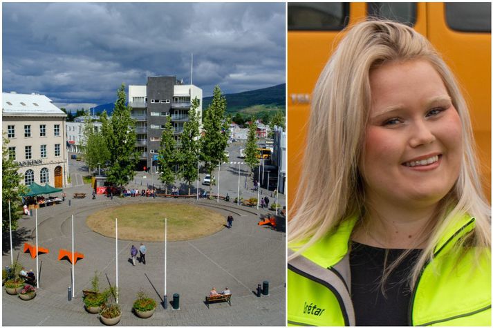 Krista Sól Guðjónsdóttir, forseti skólafélags MA, segir nemendur slegna yfir fyrirhugaðri sameiningu skólans og VMA. Boðað hefur verið til mótmæla á Ráðhústorgi Akureyrar klukkan 13:45 í dag.