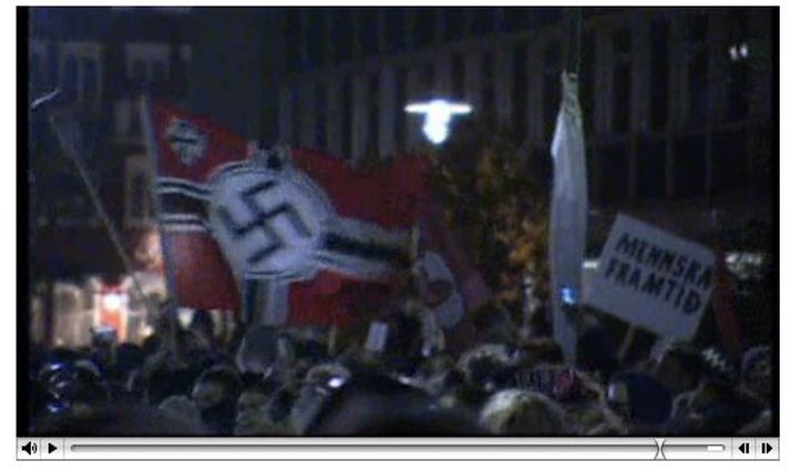 Mynd úr vefútsendingu Vísis í gærkvöldi