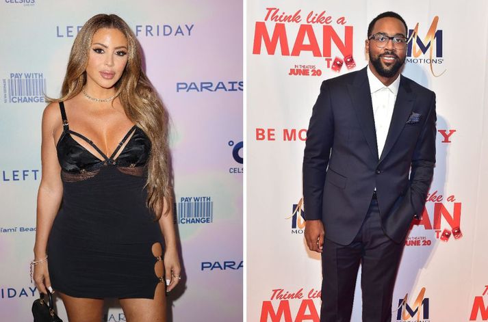 Nýjasta ofurparið? Larsa Pippen og Marcus Jordan.