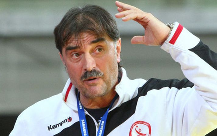 Saed Hasanefendic, landsliðsþjálfari Serba.