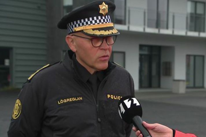 Grímur Hergeirsson lögreglustjóri á Suðurlandi. 