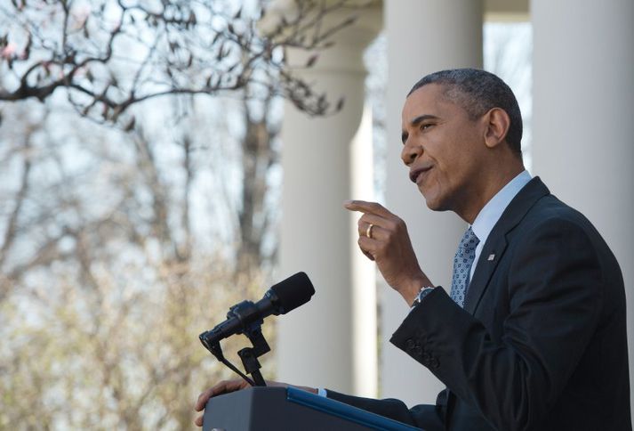 Barack Obama forseti Bandaríkjanna.