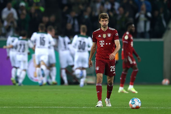 Thomas Müller og félagar hans í Bayern hafa aldrei upplifað annað eins tap.