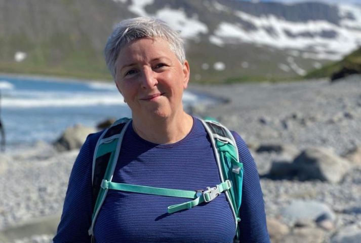 Kristín Guðlaug var síðast aðstoðarskólastjóri í Sunnulækjarskóla á Selfossi.