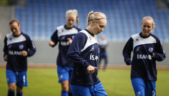 Margrét Lára og félagar stóðu sig vel á EM í Svíþjóð.