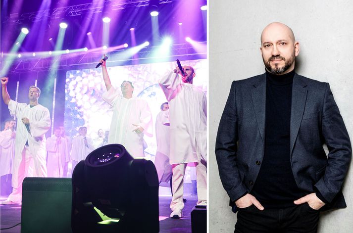 Björgvin segir þá FM95Blö-menn aðeins hafa komið að markaðsmálum og undirbúningi tónleikanna. Allt skipulag og framkvæmd hafi verið í höndum Nordic Live Events.