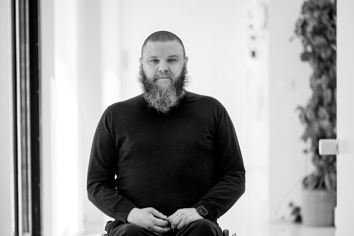 Haraldur greindi frá atvikinu í Twitter færslu í dag. 