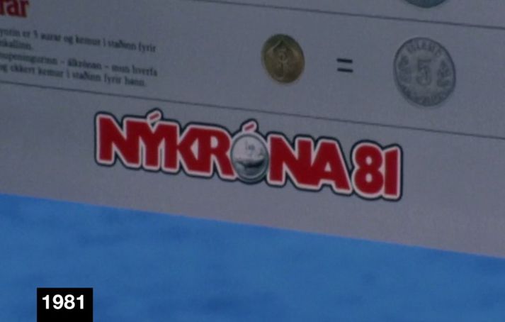Gert var grín að krónunni í myndbandinu.