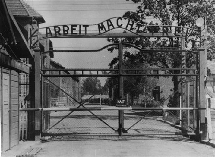 Þrír gamlir nasistar, sem taldir eru hafa starfað í Auschwitz, eru nú í haldi.