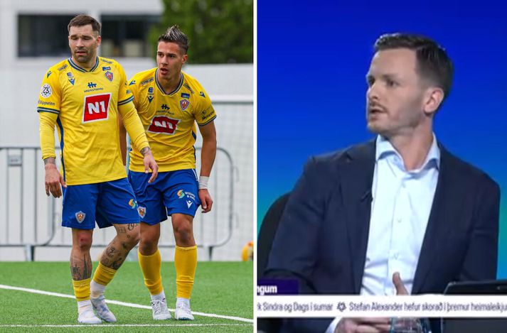 Albert Ingason starfaði einu sinni fyrir Mjólkursamsöluna. Frammistaða KA gegn Keflavík minnti hann á tilburði hans hjá MS.