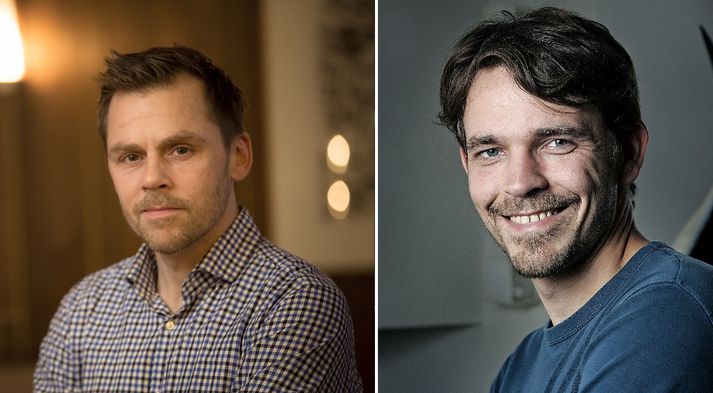 Mikael Torfason og Þorleifur Örn Arnarsson.