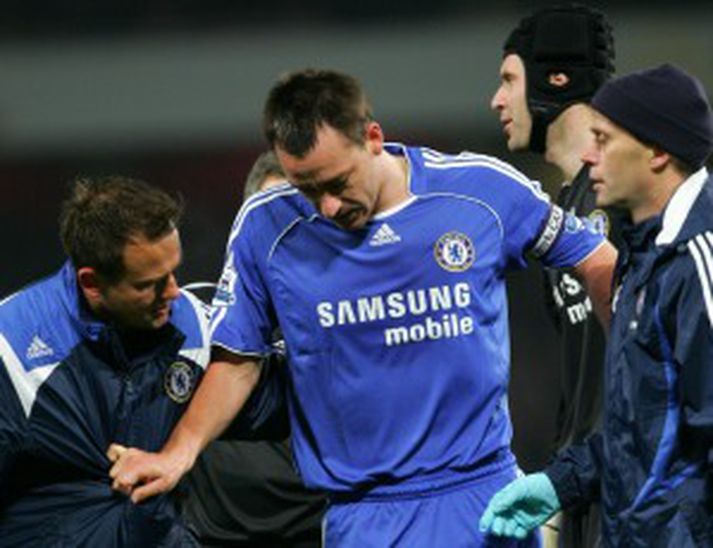 John Terry mun hafa verið mjög ósáttur við Ten Cate