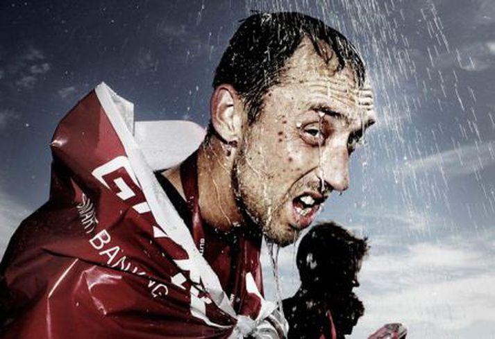 Í Glitnis jakka. Ein af verðlaunamyndum Eriks Refners.