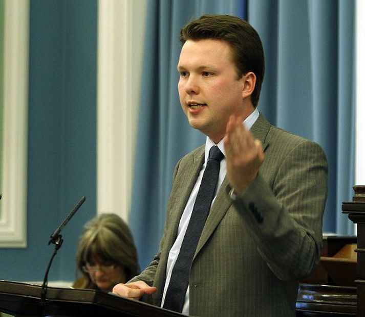 Birkir J. Jónsson Varaformaður Framsóknarflokksins sagði sér misboðið í ræðu sem hann flutti á þingi í gær.