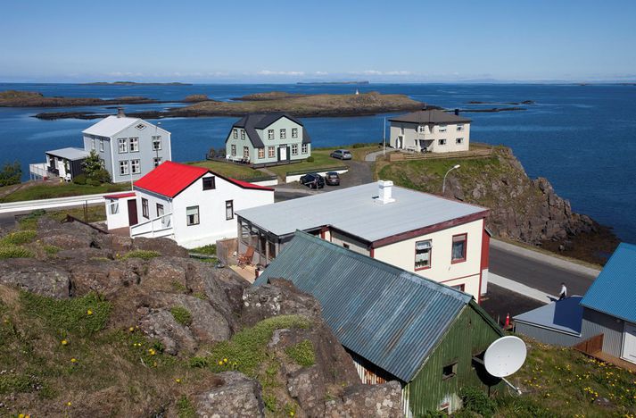 Það mun líklega blása um Stykkishólm í dag, hið minnsta fram að hádegi.