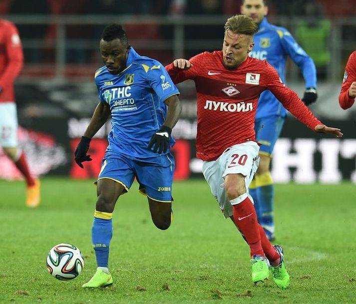 Kanga á ferðinni í leiknum gegn Spartak.