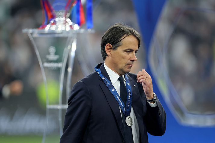 Simone Inzaghi kveður Inter með tvö silfur úr Meistaradeild Evrópu á fjórum árum.