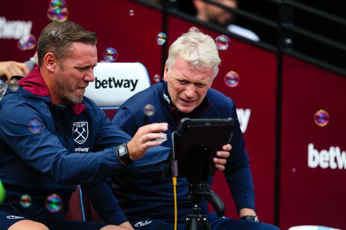 David Moyes og Kevin Nolan þurfa að taka á honum stóra sínum til að snúa strembnu gengi West Ham við.