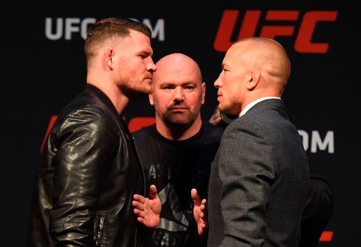 Bisping og GSP munu ekki berjast eftir allt saman.