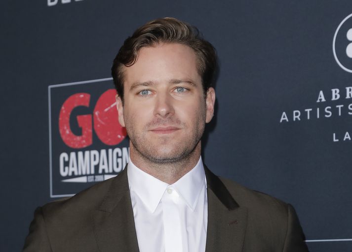 Bandaríski leikarinn Armie Hammer.