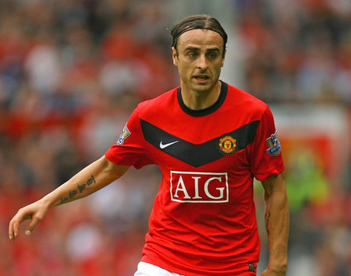 Dimitar Berbatov í leik með Manchester United.