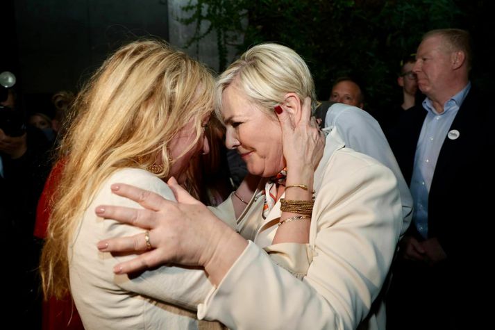 Halla Tómasdóttir er efst í suðvesturkjördæmi.