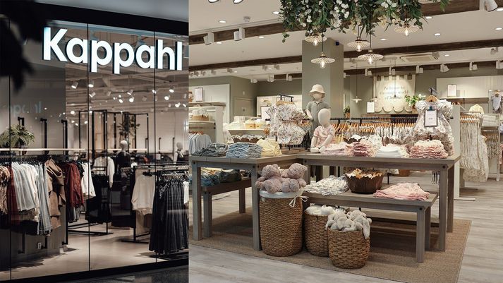 Allar verslanir Kappahl á Íslandi munu bjóða upp á fatnað fyrir konur, karla og börn, auk Newbie fyrir þau yngstu.