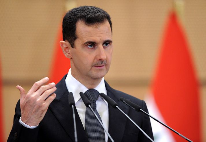Bashar al-Assad, forseti Sýrlands.