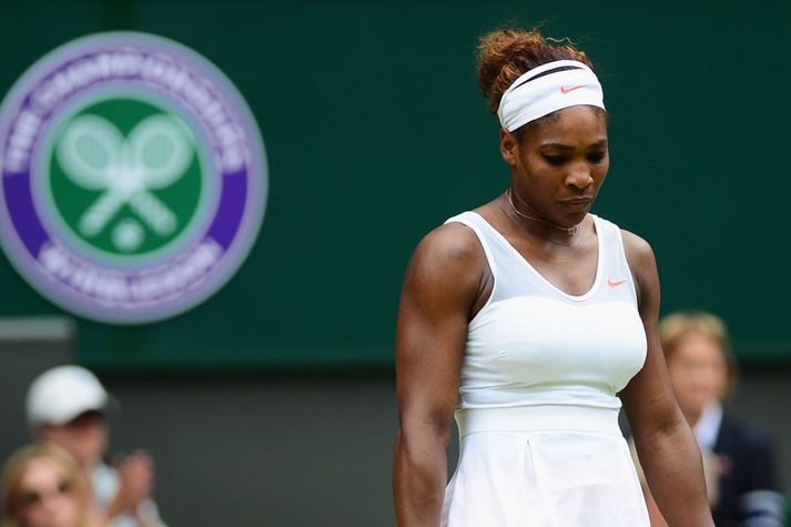 Serena Williams hefur ekki keppt á Wimbledon-mótinu síðasta sumar.