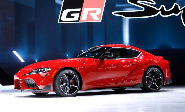 Toyota Supra árgerð 2020. Hraðskreiðari útgáfur eru væntanlegar með tíð og tíma.