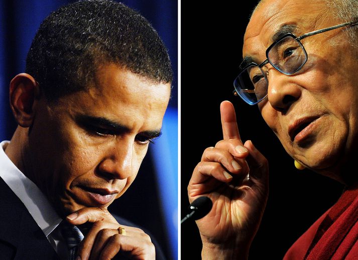 Obama fundaði áður með Dalai Lama árið 2011.