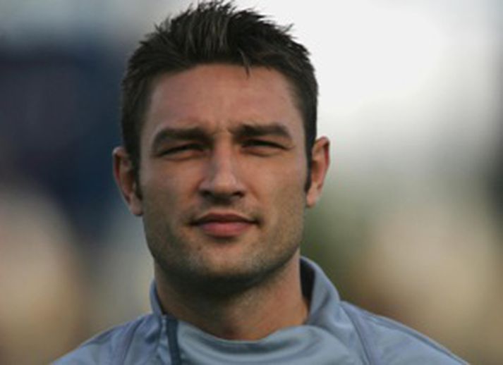 Þessi mynd var tekin af Robert Kovac á landsleik Íslendinga og Króata haustið 2005