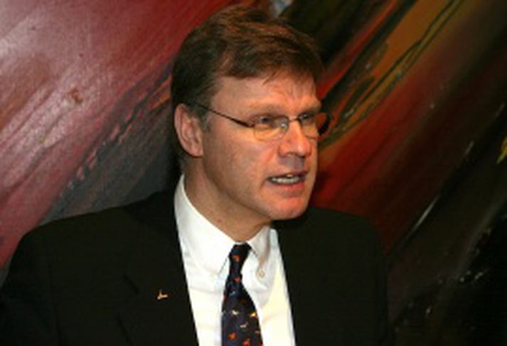 Árni M. Mathiesen, fjármálaráðherra.