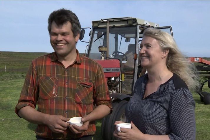 Þau Sigurður Þór Guðmundsson og Hildur Stefánsdóttir eru bændur í Holti í Þistilfirði. Sigurður er oddviti Svalbarðshrepps.