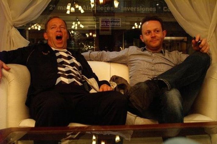 Árni Pétur Guðjónsson leikari og Karl Sigurðsson.