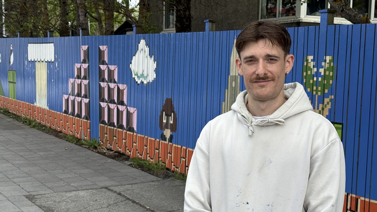 Vegglistaverkið í Vestur­bæ stækkað