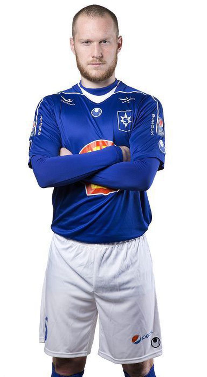 Michael Præst er fyrirliði Stjörnunnar. 