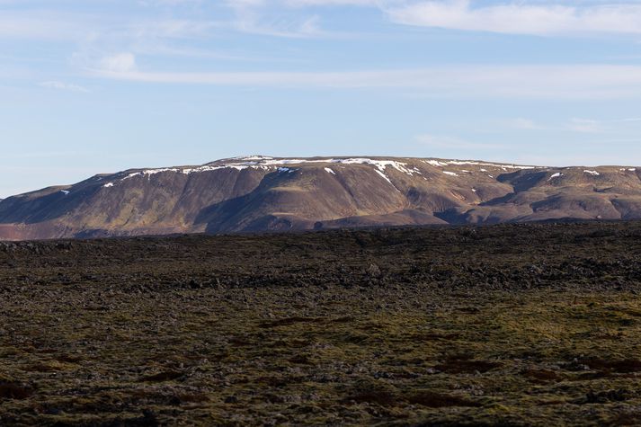 Upptök skjálftans voru rétt fyrir norðan Fagradalsfjall á Reykjanesskaga.