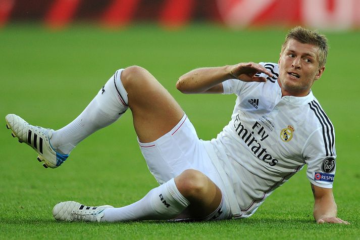 Toni Kroos í leik með Real Madrid á dögunum.