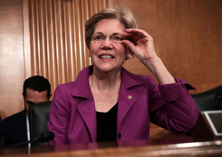 Elizabeth Warren öldungadeildarþingmaður.