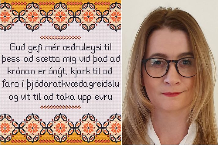 Svanborg segist ekki hafa tekið eftir mikilli gagnrýni fyrr en fyrst í dag, þegar færslan með bæninni var endurbirt á Facebook-síðu Viðreisnar.
